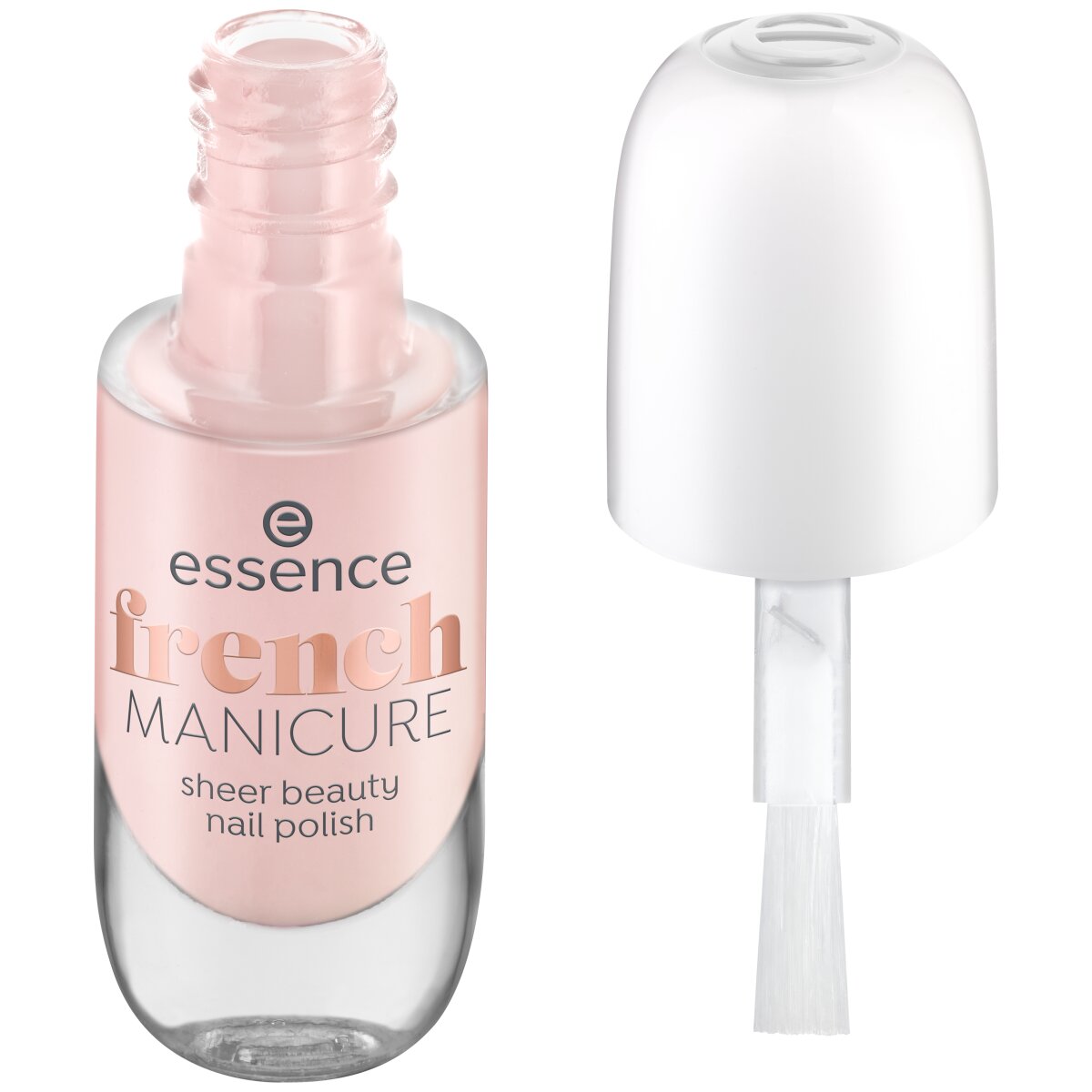 essence French Manicure Sheer Beauty Nail Polish essence Cosmetics   