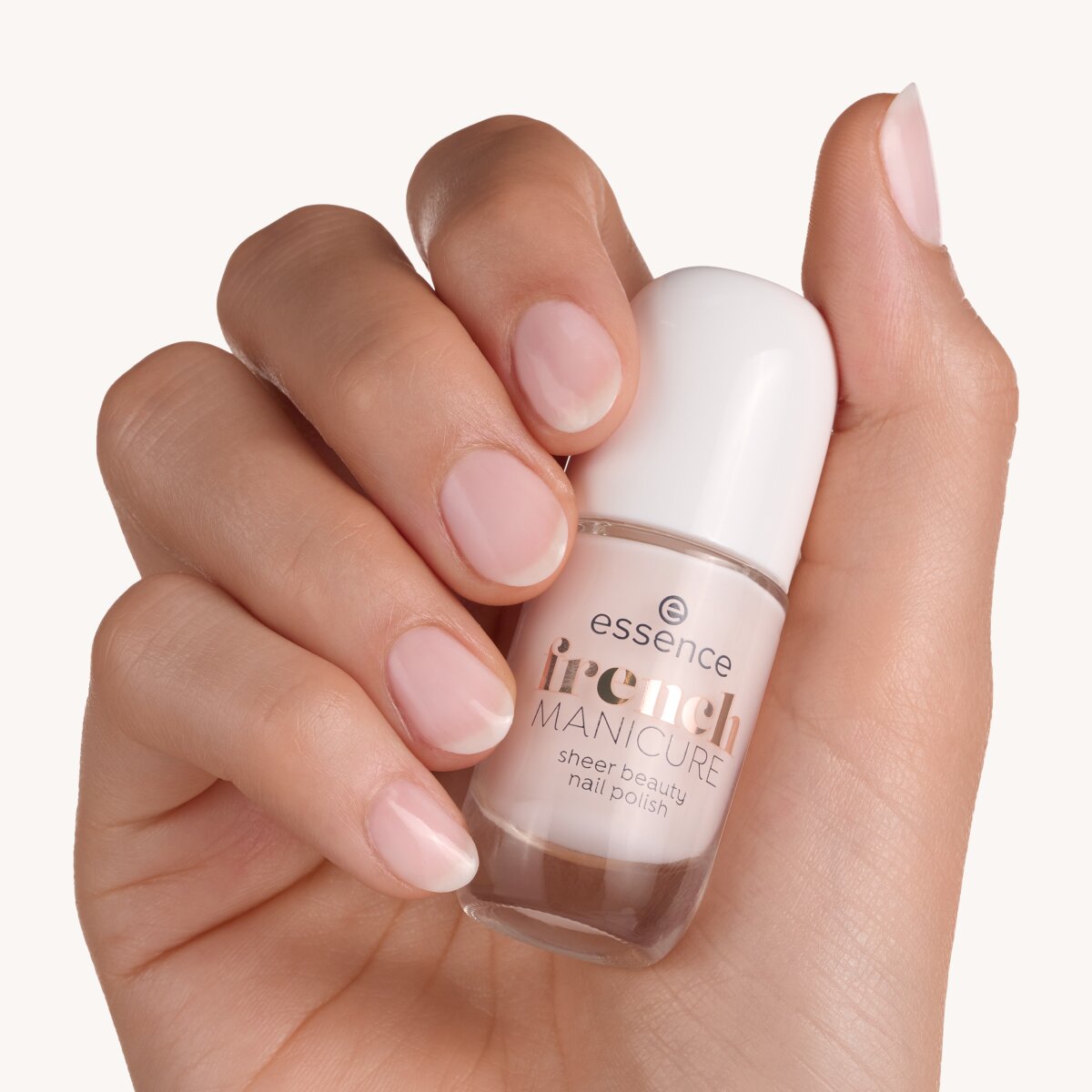 essence French Manicure Sheer Beauty Nail Polish essence Cosmetics   