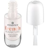 essence French Manicure Sheer Beauty Nail Polish essence Cosmetics   