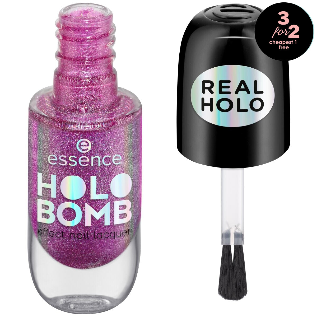 essence Holo Bomb Effect Nail Lacquer essence Cosmetics   