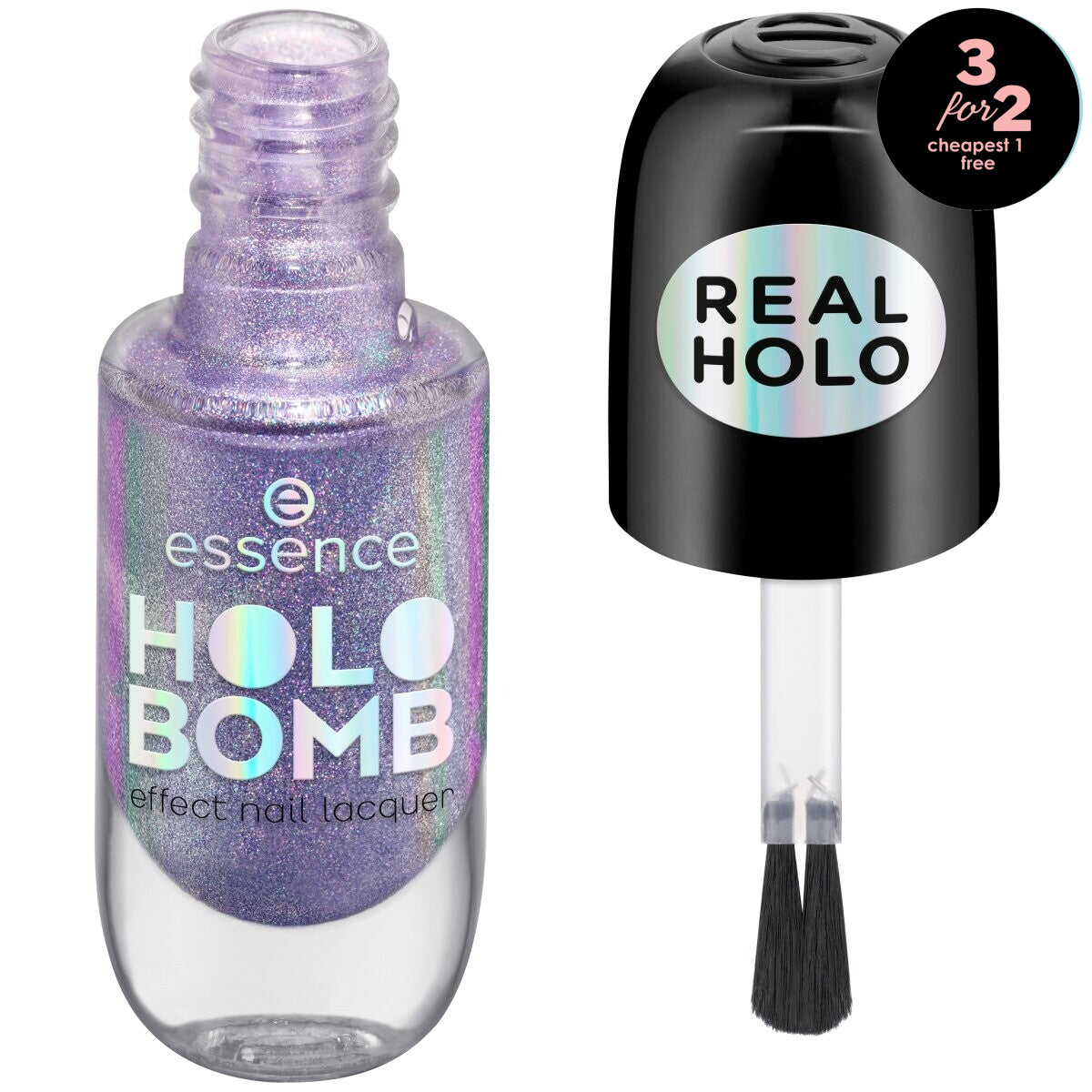 essence Holo Bomb Effect Nail Lacquer essence Cosmetics   