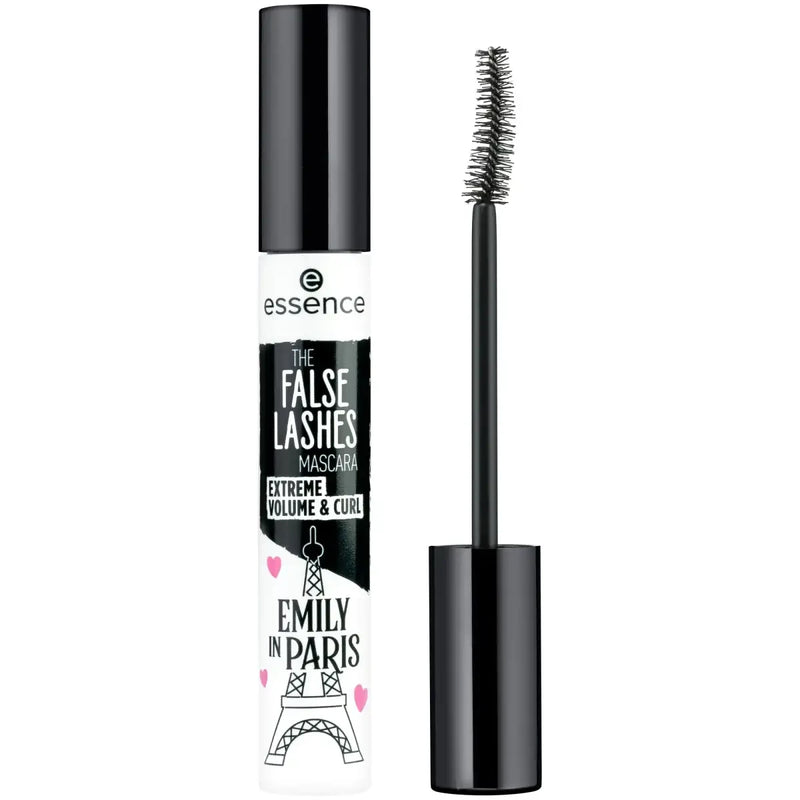 essence Emily In Paris By essence The False Lashes Mascara Extreme Volume & Curl 01 | Get It, Girl! essence Cosmetics   