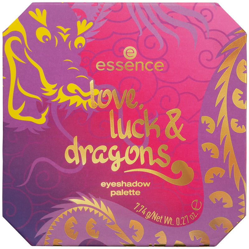 essence Love, Luck & Dragons Eyeshadow palette 01 | Follow The Dragon Sparks Essence Cosmetics   