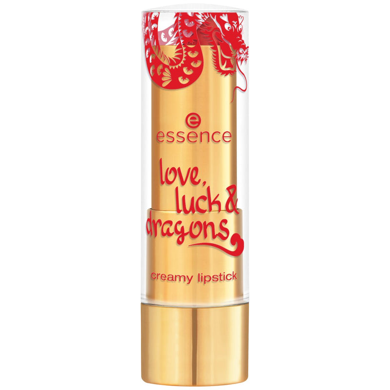 essence Love, Luck & Dragons Creamy Lipstick Essence Cosmetics   