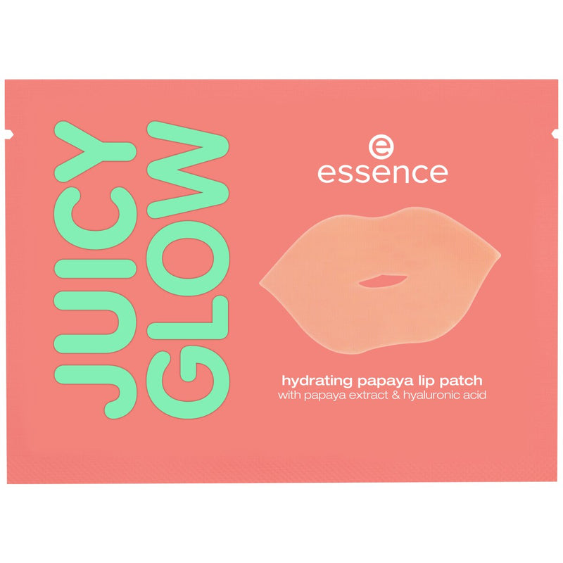 essence JUICY GLOW Hydrating Papaya Lip Patch 01 | Papaya Plump Essence Cosmetics   