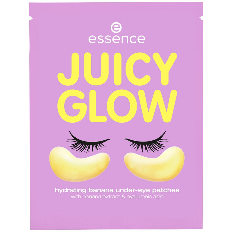 essence JUICY GLOW hydrating Banana Under-Eye Patches 01  | Banana Beam essence Cosmetics   