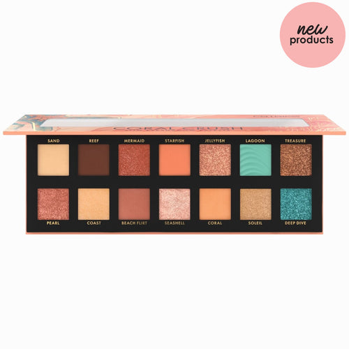 Catrice Coral Crush Slim Eyeshadow Palette 030 | Under the Sea CATRICE Cosmetics   