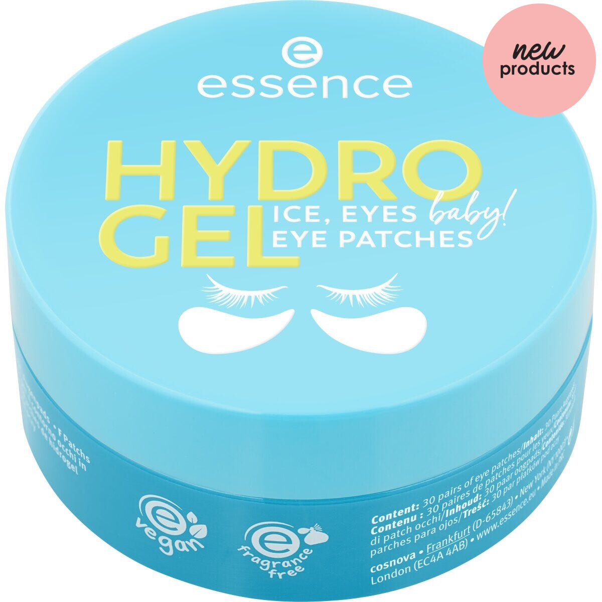 essence Hydro Gel Eye Patches Ice, Eyes, Baby! 30 Pairs essence Cosmetics   