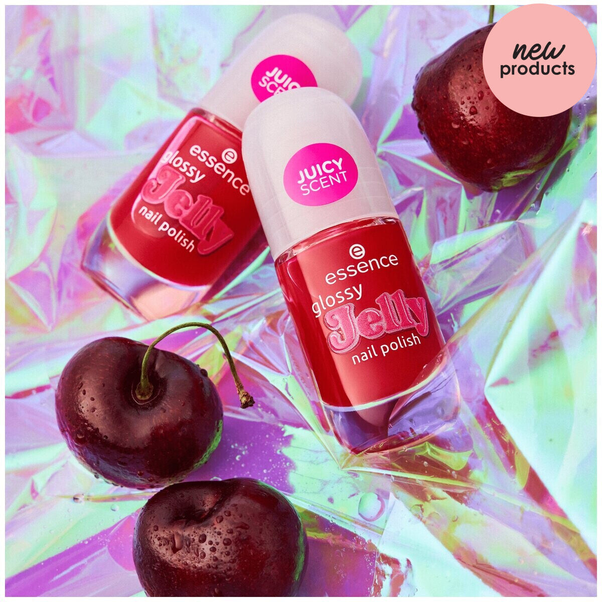 essence Glossy Jelly Nail Polish essence Cosmetics   