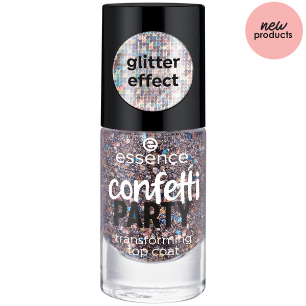 essence Confetti Party Transforming Top Coat essence Cosmetics   