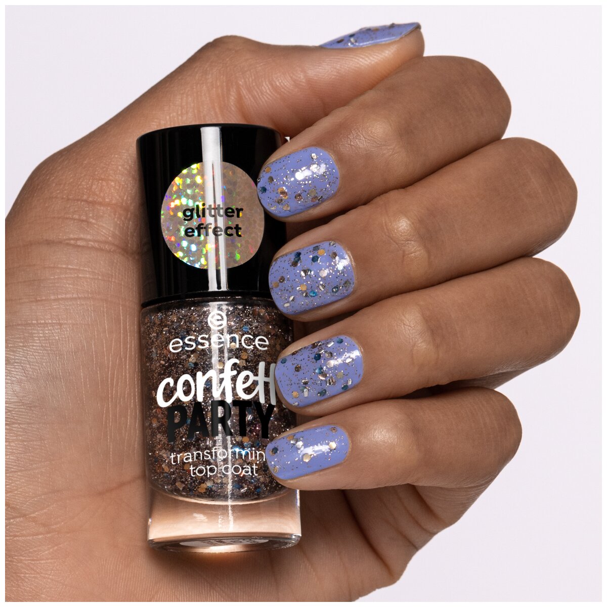 essence Confetti Party Transforming Top Coat essence Cosmetics   