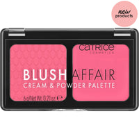 Catrice Blush Affair Cream & Powder Palette Catrice Cosmetics 020 Pleasing Pink  