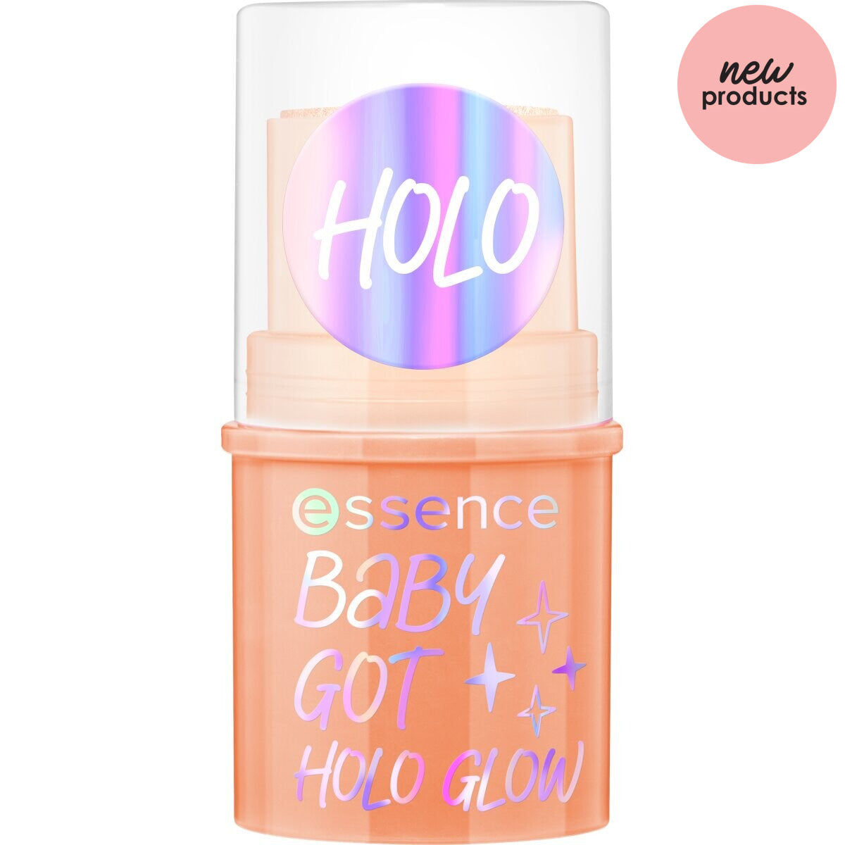 essence Baby Got Holo Glow Highlighter Stick 10 | Holy Apricotly essence Cosmetics   