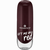 essence Gel Nail Colour Polish essence Cosmetics 72 LEFT ME ON red  