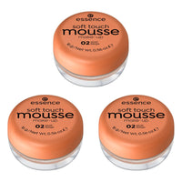 essence soft touch mousse make-up - Pack of 3 essence Cosmetics 02 Matt Beige  