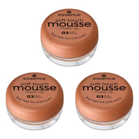 essence soft touch mousse make-up - Pack of 3 essence Cosmetics 03 Matt Honey  