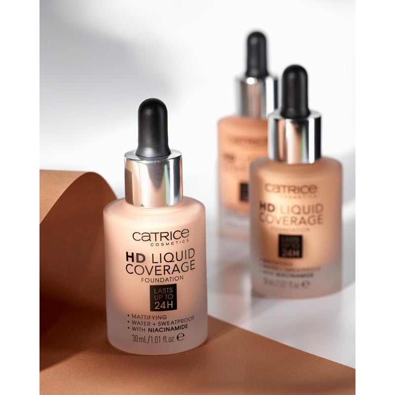 Catrice HD Liquid Coverage Foundation | 3 Pack CATRICE Cosmetics   