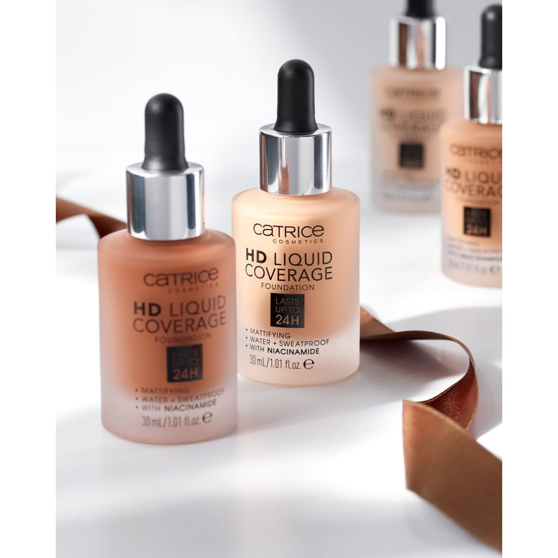 Catrice HD Liquid Coverage Foundation | 3 Pack CATRICE Cosmetics   