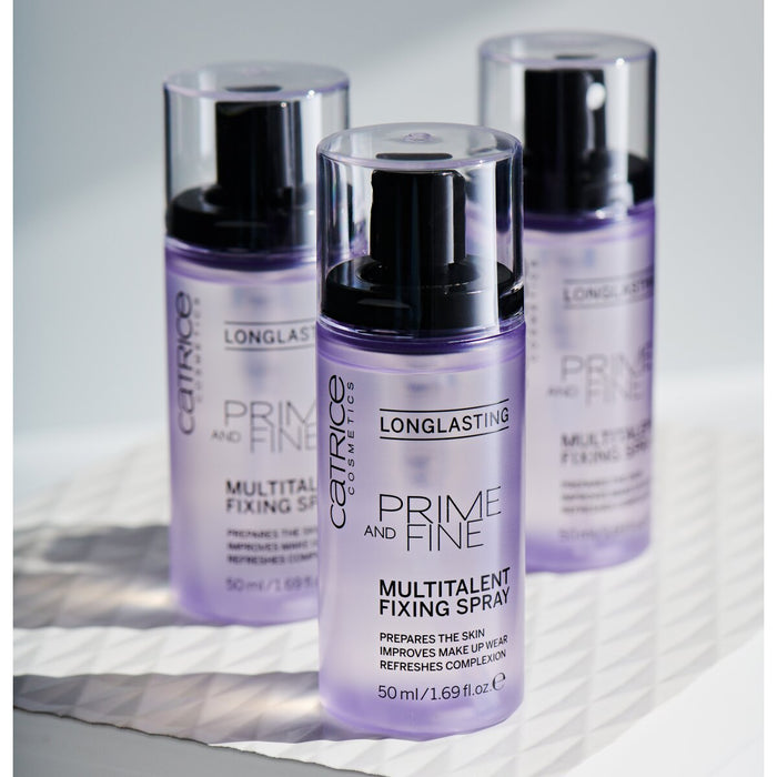 Catrice Prime And Fine Multitalent Fixing Spray Catrice Cosmetics   