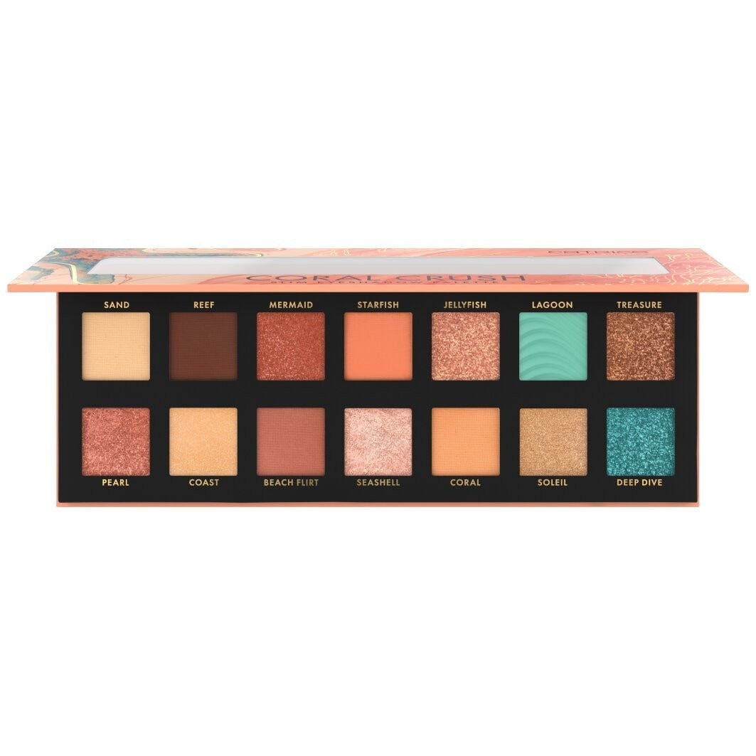 Catrice Coral Crush Slim Eyeshadow Palette 030 | Under the Sea Catrice Cosmetics   