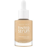 Catrice Nude Drop Tinted Serum Foundation Catrice Cosmetics 020W  