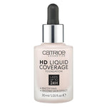 Catrice HD Liquid Coverage Foundation CATRICE Cosmetics Porcelain Beige 002  