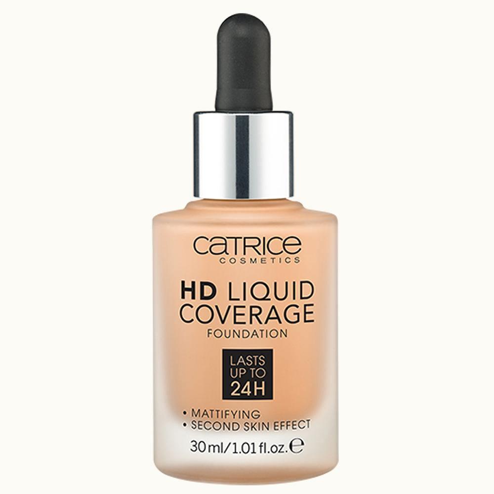 Catrice HD Liquid Coverage Foundation Catrice Cosmetics Golden Beige 037  