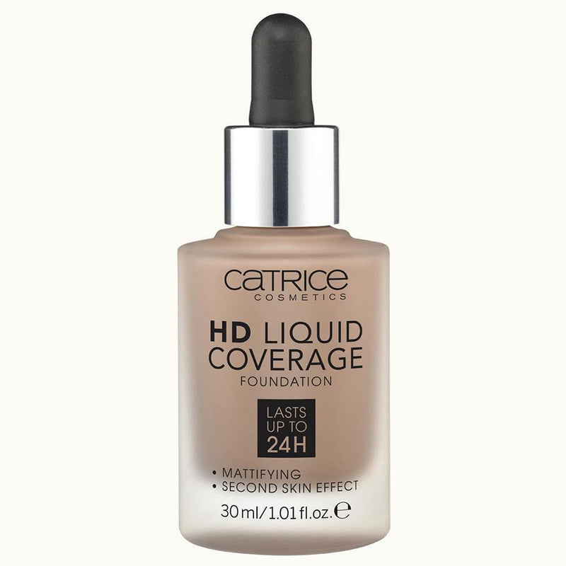 Catrice HD Liquid Coverage Foundation CATRICE Cosmetics Rosy Ash 050  