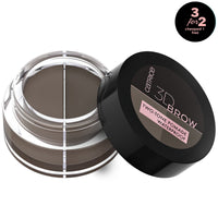 Catrice 3D Brow Two-Tone Pomade Waterproof Catrice Cosmetics 020 Medium to Dark  