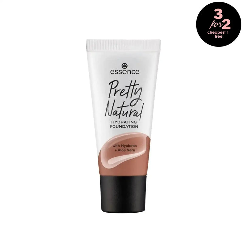 essence Pretty Natural Hydrating Foundation Essence Cosmetics 280 Cool Ebony  