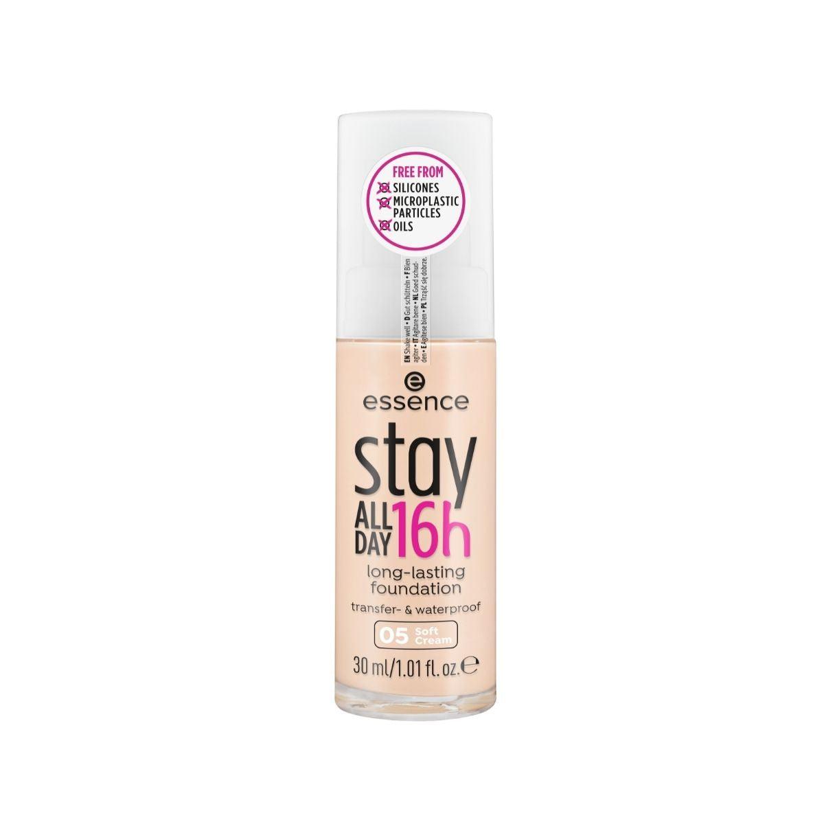 essence Stay All Day 16h Long-lasting Foundation essence Cosmetics Soft Cream 05  