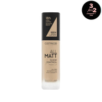 Catrice All Matt Shine Control Make Up Catrice Cosmetics Neutral Nude Beige 020 N  