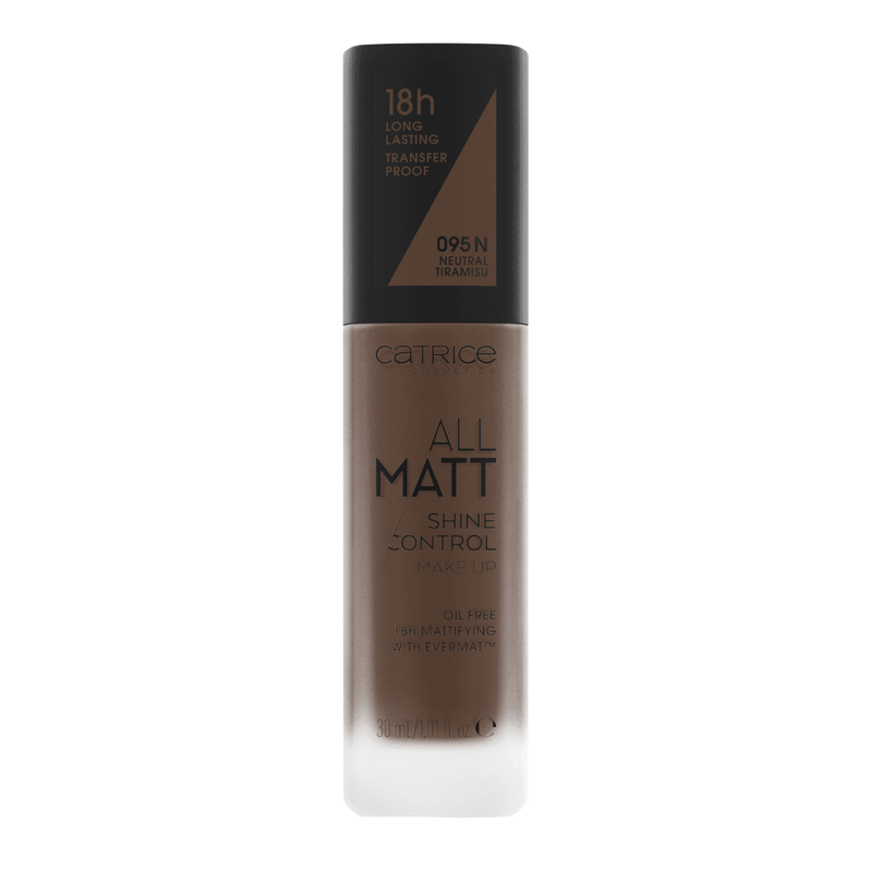 Catrice All Matt Shine Control Make Up | 17 Shades CATRICE Cosmetics Neutral Tiramisu 095 N  