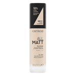 Catrice All Matt Shine Control Make Up | 17 Shades CATRICE Cosmetics Cool Alabaster 001 C  