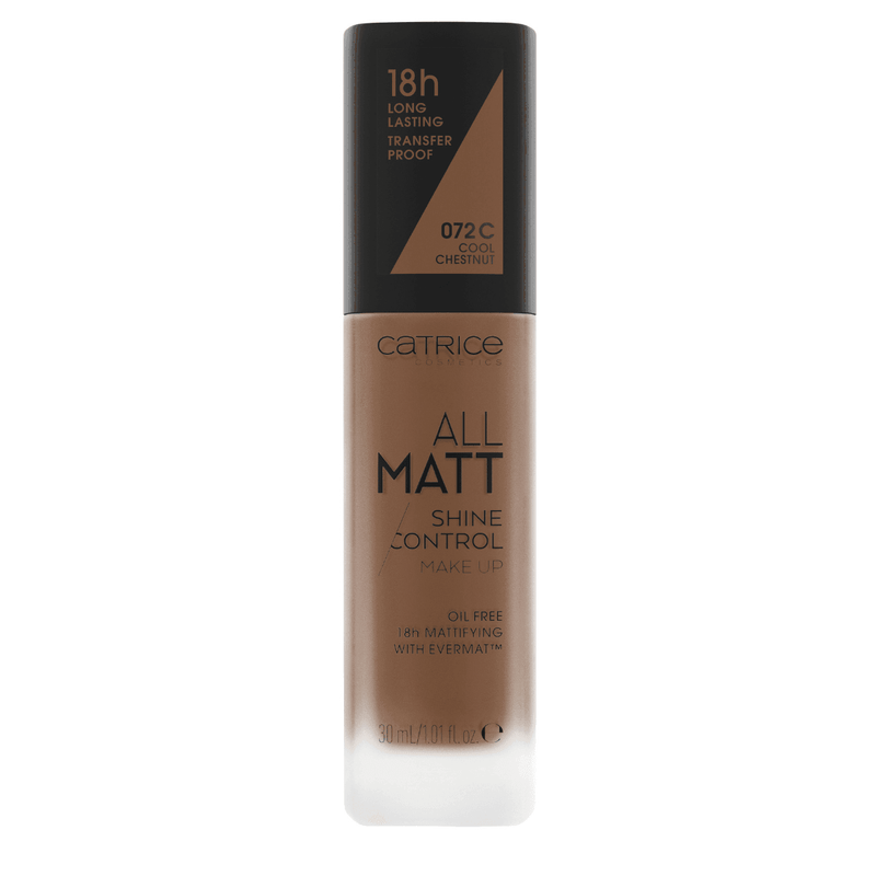 Catrice All Matt Shine Control Make Up | 17 Shades CATRICE Cosmetics Cool Chestnut 072 C  