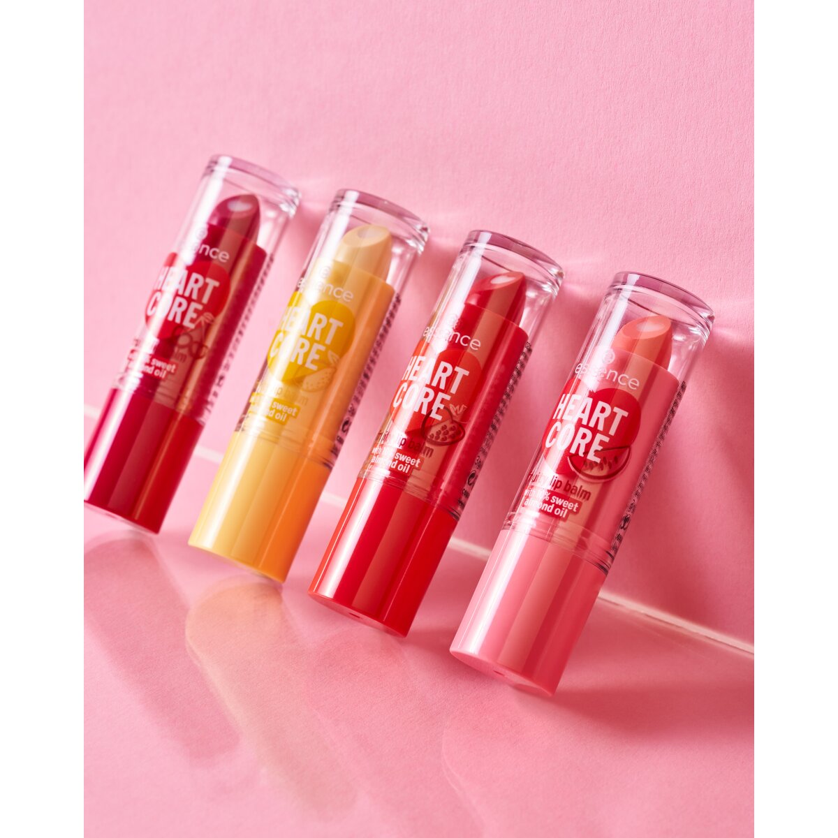 essence Heart Core Fruity Lip Balm | 4 Shades essence Cosmetics   