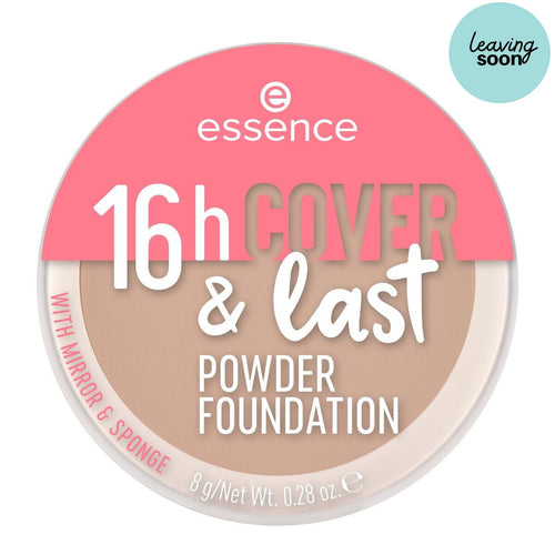 essence 16h Cover & Last Powder Foundation essence Cosmetics 13 Hazelnut  