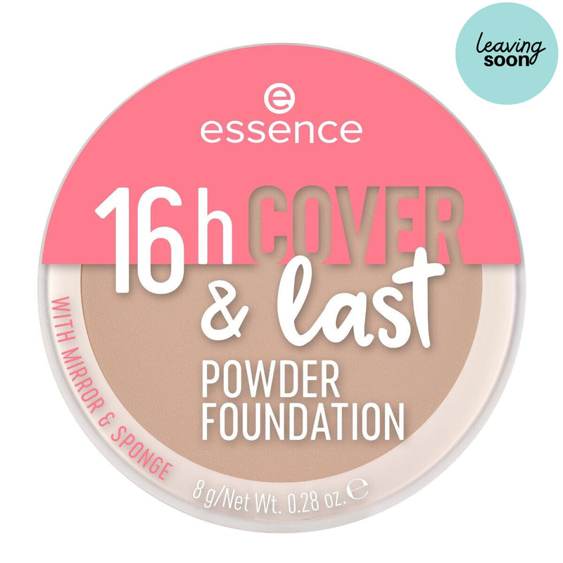essence 16h Cover & Last Powder Foundation Essence Cosmetics 13 Hazelnut  