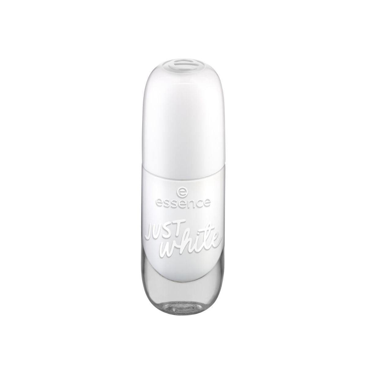 essence Gel Nail Colour Polish essence Cosmetics 33 Just White  