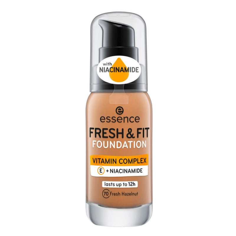Essence Fresh & Fit Foundation Essence Cosmetics 70 Fresh Hazelnut  