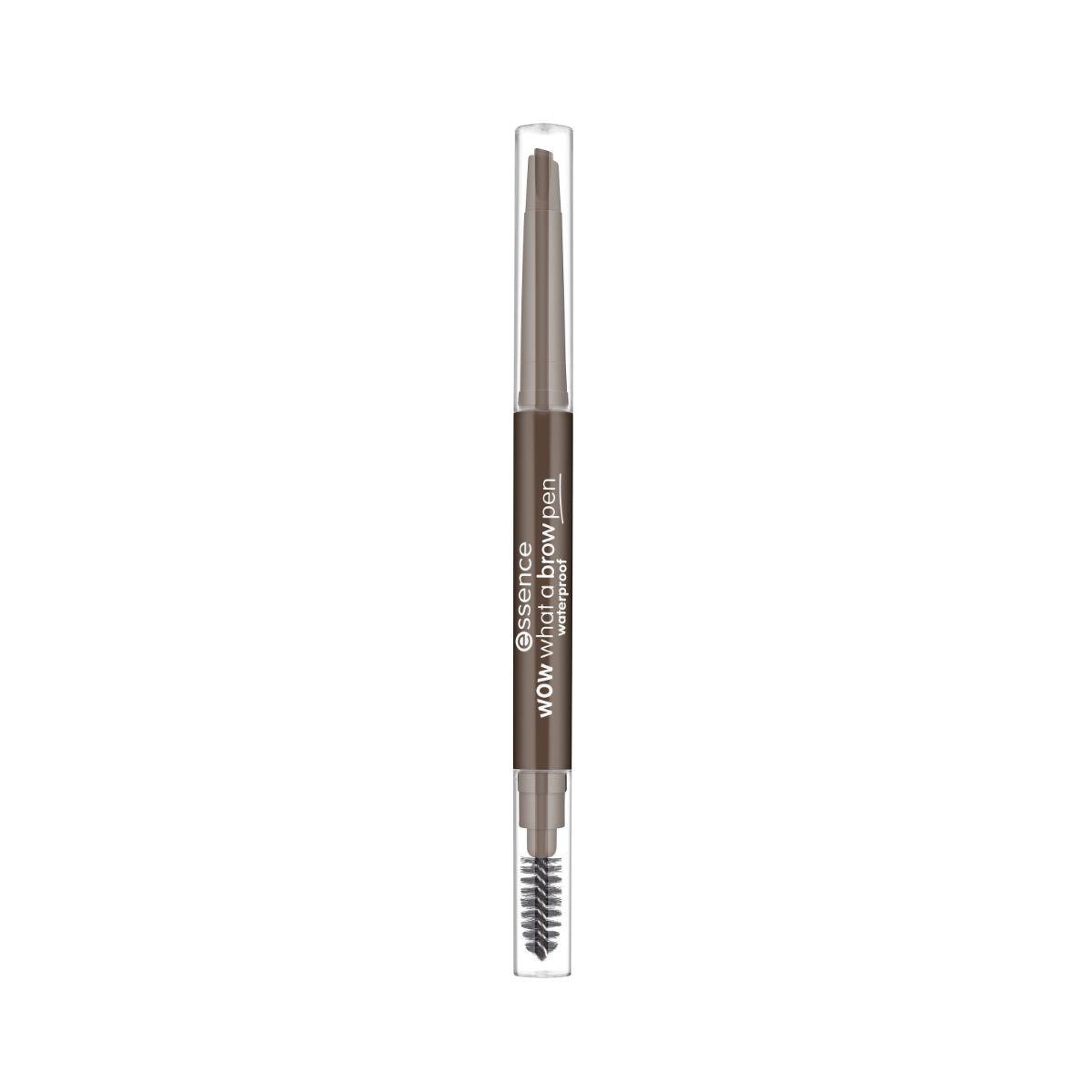 essence Wow What A Brow Pen Waterproof essence Cosmetics 03 Dark Brown  