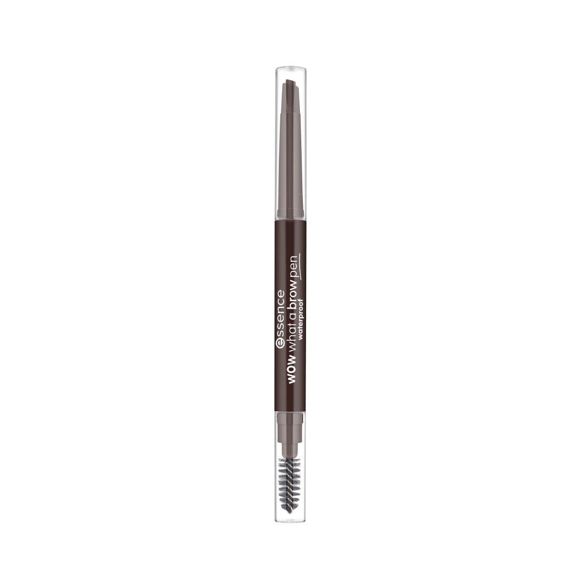 essence Wow What A Brow Pen Waterproof essence Cosmetics 04 Black-Brown  