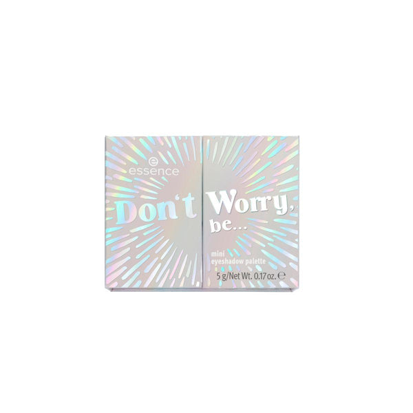 essence Don'T Worry, Be... Mini Eyeshadow Palette | Euphoric, Positive essence Cosmetics   