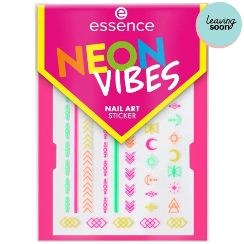 essence Neon Vibes Nail Art Sticker Essence Cosmetics   