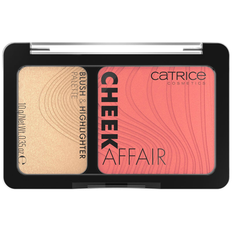 Catrice Cheek Affair Blush & Highlighter Palette CATRICE Cosmetics 030 Hot Peach Summer  