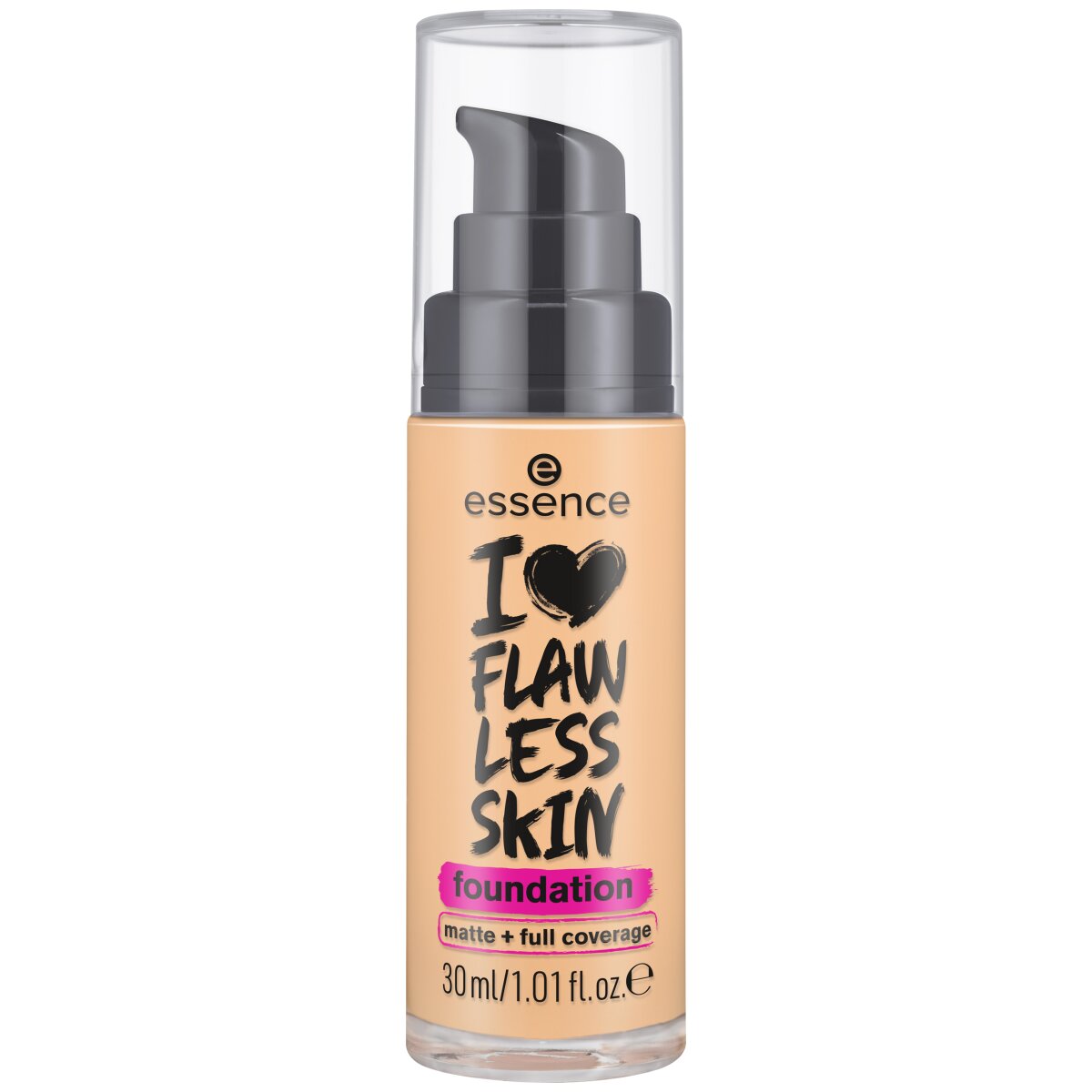 essence I Love Flawless Skin Foundation essence Cosmetics 50 Medium Ivory  