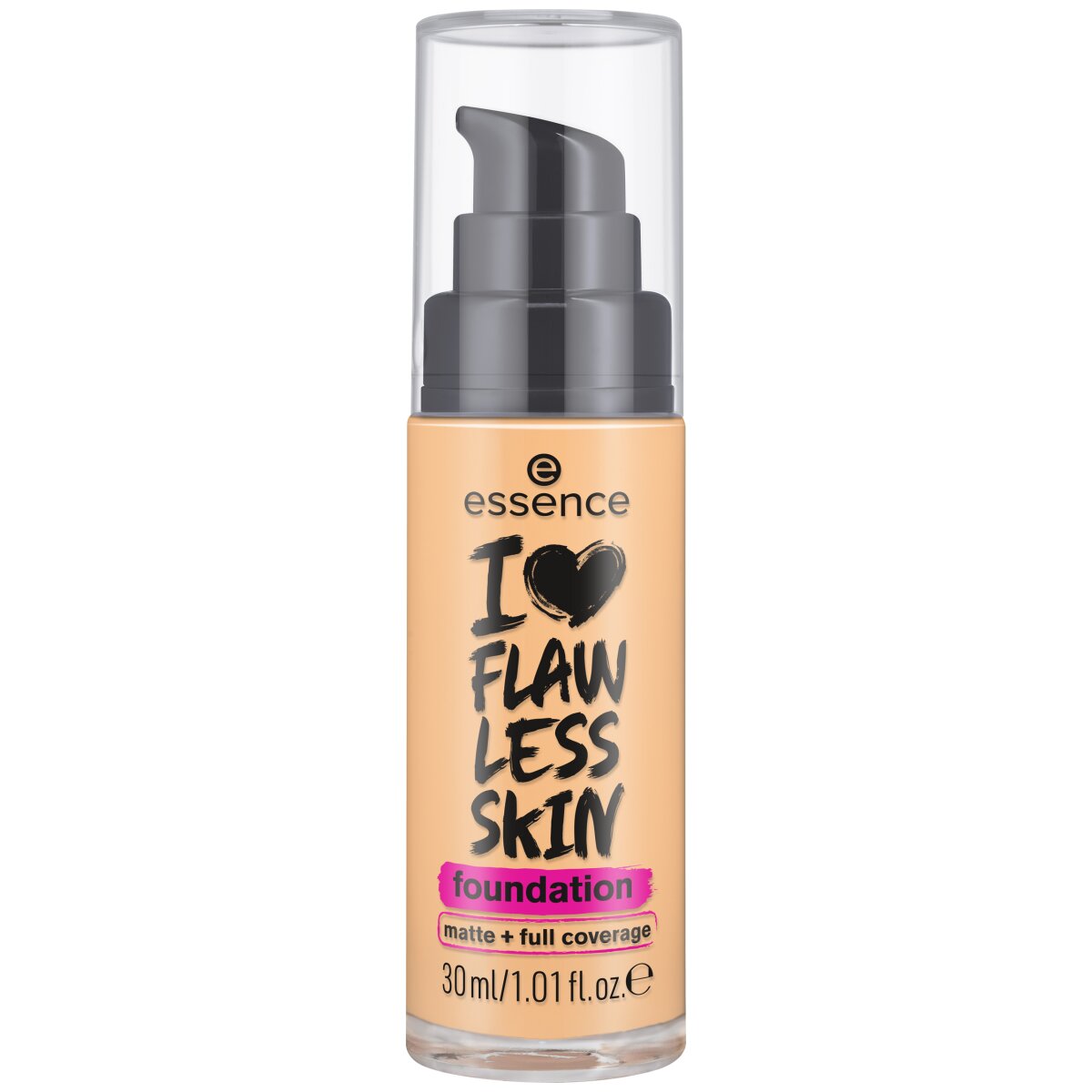 essence I Love Flawless Skin Foundation essence Cosmetics 60 Dark Ivory  