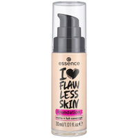 essence I Love Flawless Skin Foundation essence Cosmetics 10 Light Porcelain  