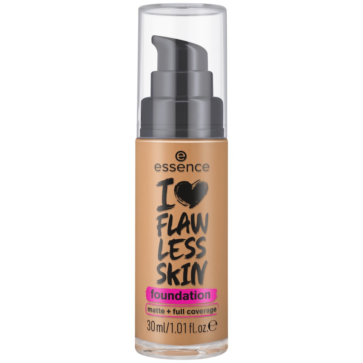 essence I Love Flawless Skin Foundation essence Cosmetics 100 Light Beige  