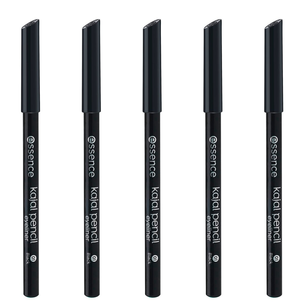 Essence Kajal Pencil | 5 Pack Essence Cosmetics Black 01  